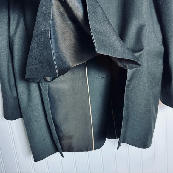 Michael Kors 100% Wool Blazer Suit Jacket Mens 44R Brown Single-Breasted Lined - Picture 9 of 10